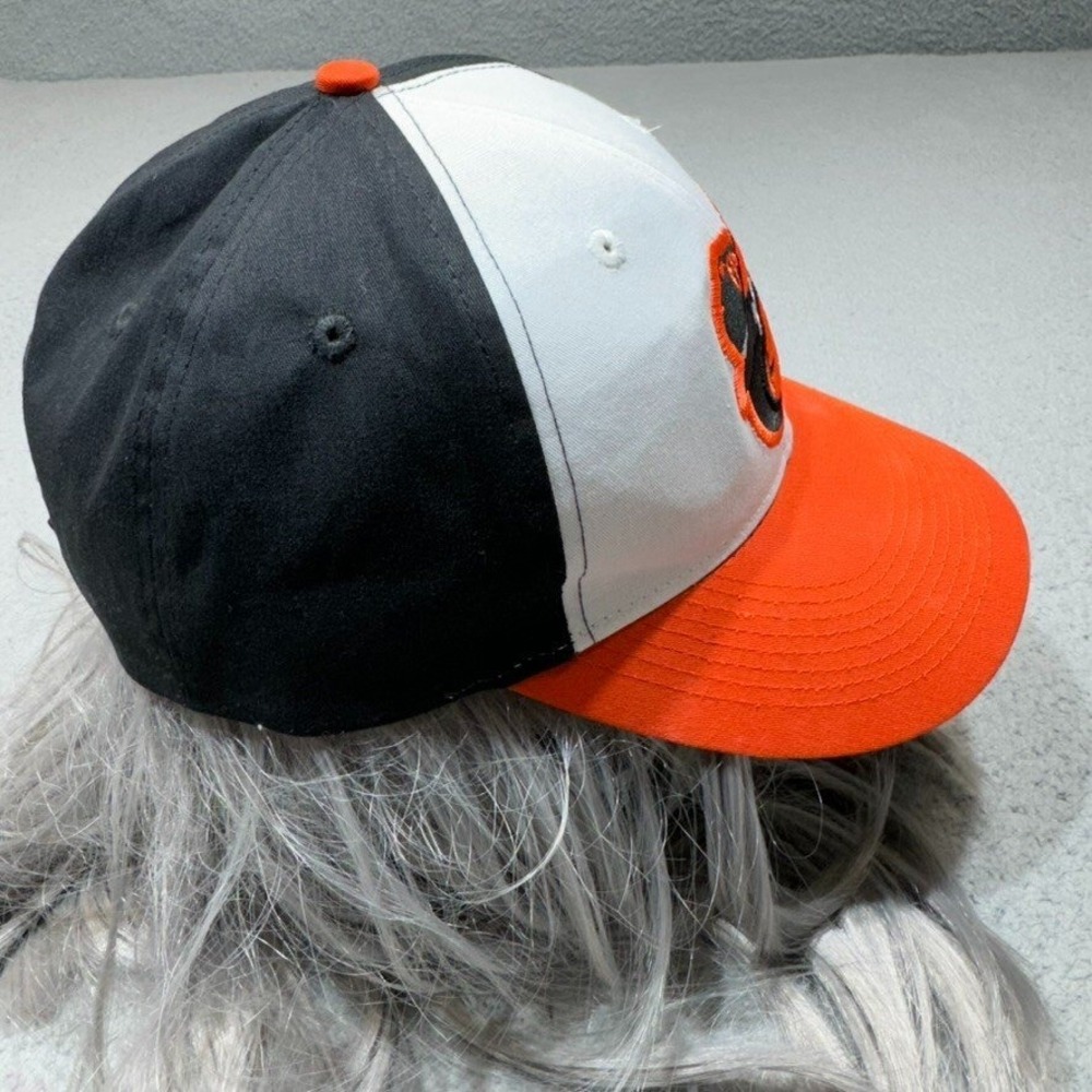 Baltimore Orioles Hat Cap Strap Back Black MLB Baseball OC Sports Team Bird Mens - Picture 2 of 8